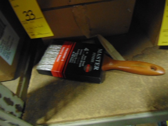One Coat Paint Brushes, 4" (24 Each)