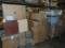 Cabinets Wall & Base, Asst. (Approx. 40) (Used)  (8 Skids) (40 Each)