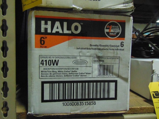 Halo Recessed Trim 6" (Used) (3 Each)