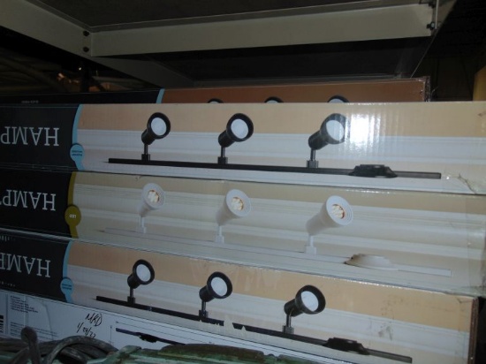 Hampton Bay 3-Light Large Step Head Track Kits (Used) (4 Each)