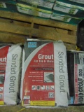 Sanded Grout, 25 Lb. (16 Bags)