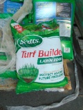 Scotts Turf Builder Lawn Food (37.5 Lb. Bags) (Used) (9 Bags)