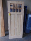 8-Lite 2-Panel Pine Doors, 32