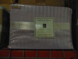 Castle Hill London 1,000 Thread Count Cotton Rich Stripe Sateen Sheet Sets, Lavender, Queen (6 Each)