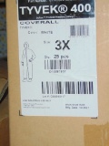 Tyvek 400 Coveralls, 3XL 2(25) (50 Each)