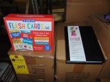 Books, Sketchbooks, Kids Flash Cards, Asst. (18 Cases)