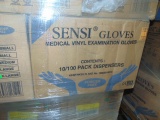 Medical Vinyl Gloves 50(10) (100/Pkg) (500 Pkg)