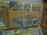 Medical Vinyl Gloves Small 50(10) (500 Pkg)