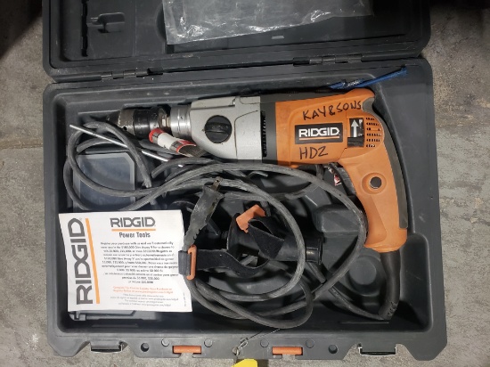 Ridgid Electric Drill w/Case