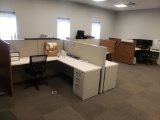 Desks, Chairs, File Cabinets, Computer System, Etc., Asst.  (Lot) (Phone Not Included)