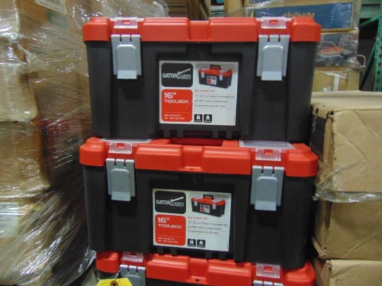 Tool Boxes, 16" (11 Each)