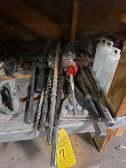 Bits, VCT Removal Chisel, Etc., Asst.  (Lot)