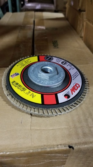 Flap Disc Cutting Wheel, 4 1/2 x 5/8 SS, 5(10) (50 Each)