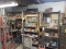 Shelves w/Contents, Wood Jigs, Hardware, Electrical Supplies, Surface Plate, Etc. (3 Sections)