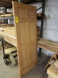 Oak 6-Panel Door, 32