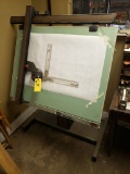 Bruning Accutrac Drafting Table