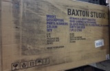 Baxton Studio Shoe Cabinet 4-Doors 49x17x5 (SC864574 A-Dirty-Oak-CTN1)