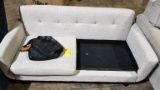 Light Grey 2-Seat Sofa (Missing 1 Cushion)