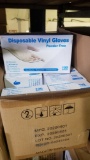 Disposable Vinyl Gloves Powder Free (13 Each)