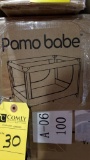 Bamo Babe Portable Crib, Baby Play Pen w/mattress & Carry Bag