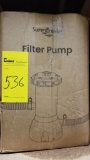 Summer Buddy Filter Pump