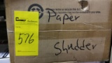 Amazon Basics 6-Sheet Cross-Cut Paper Shredder