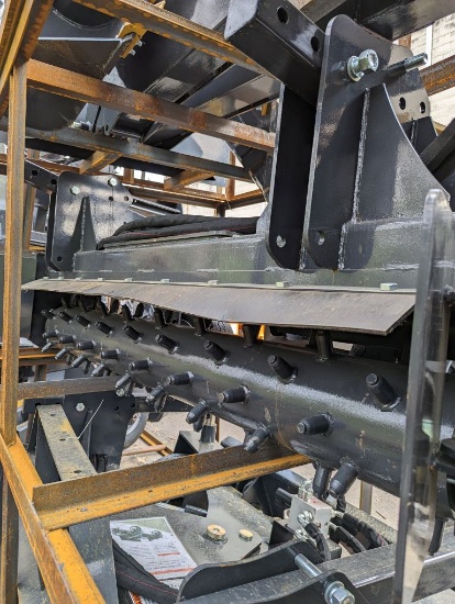 2023 Unused  Landhonor  Power Rake Soil Conditioner Skid Steer Attachment, 72" (PR-12-72W)