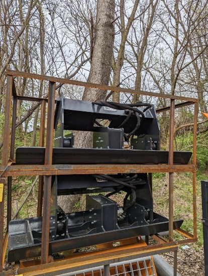 2023 Unused Landhonor Vibratory Plate Compactor  Skid Steer Attachment, 72" (VPC-11-72W)