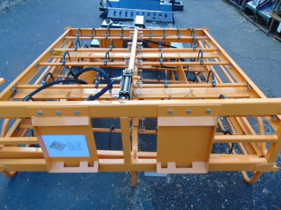 2023 Unused Landhonor Hay Accumlator Grapple Skid Steer Attachment (HL-HAG-0024R)