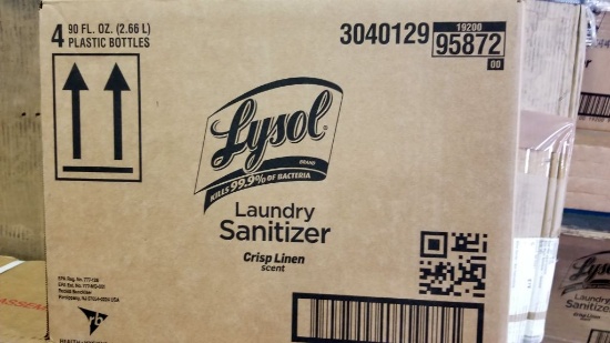 Lysol 90 fl oz. Laundry Sanitizer (4/Case)13(4) (52 Each)