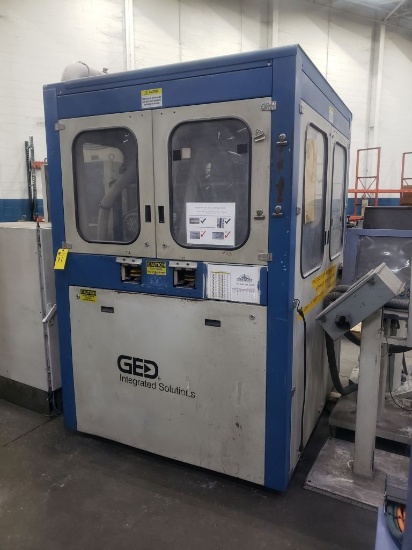 GED Integrated Solutions MC3000 Series Parts Processing System w/Feed Table & Control System