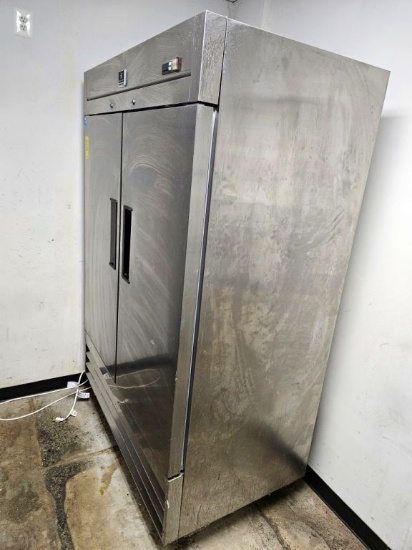 Kelvinator Stainless Steel Double Door Freezer, m/n KCBM48FSE