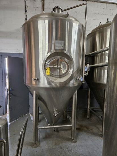 2016 O'Neills Brewing Systems, 15 BBL Stainless Steel Conical Fermenter,  s/n: OB-10628