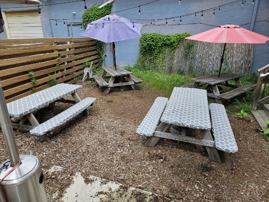 Assorted Picnic Tables, Etc. (Lot)