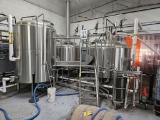 2016 O'Neill's Brewing Systems 15 BBL Brewhouse w/15 BBL Brew Kettle/Whirlpool Tun