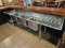 Stainless Steel 3-Bowl Sink, 9'