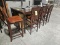 Assorted Wood Barstools (5 Each)