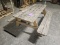 Wood Picnic Benches, 6' (2 Each)