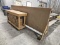Wood Cart w/Wheels & Divider (2 Each)