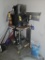 Compressor System w/Rack & Parts, Etc. (Lot)
