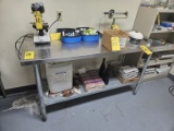 Stainless Steel Table w/Undershelf, 24