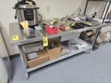 Stainless Steel Table w/undershelf, 30