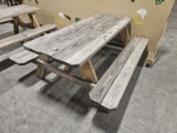 Wood Picnic Benches, 6' (2 Each)