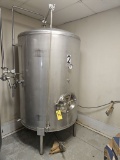 Atlantic Welding 15 BBL Stainless Steel Non Jacketed Brite Tank
