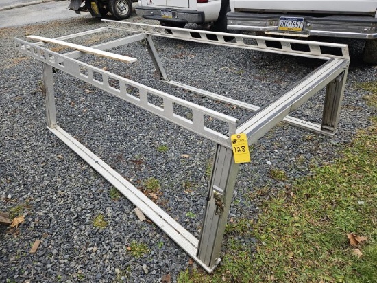 Asst. Truck Bed Ladder Rack, Plow Mounts, Truck Box, Hoses, Etc. (Lot)