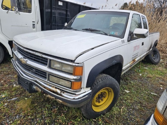 1994 Chevrolet 2500 Extended Cab Pickup Truck (No Title)