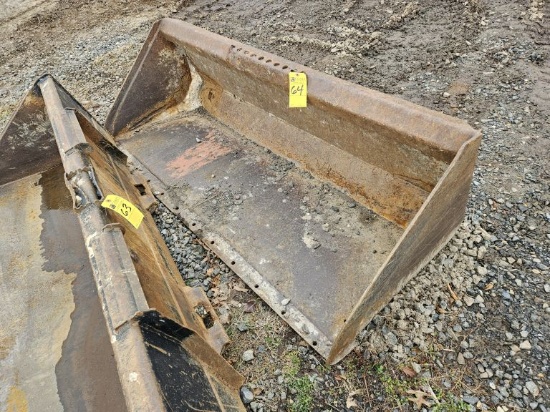 Virnig Skid Steer Loader Bucket, 66"