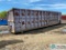 OPEN TOP STEEL CONSTRUCTED ROLLOFF CONTAINER, APPROX. 32' ONG X 7' HIGH X 8