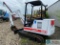 BOBCAT 331 MINI EXCAVATOR, 4-CYLINDER DIESEL ENGINE, 6,275 HOURS; S/N 51192