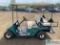 EZ GO ELECTRIC POWERED GOLF CART WITH REAR SEATS; S/N 403646